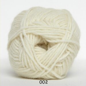 Basic - Strømpegarn - Superwash - fv 002 Råhvid