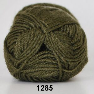 Basic- Strømpegarn - Superwash - fv 1285 Jagt Grøn