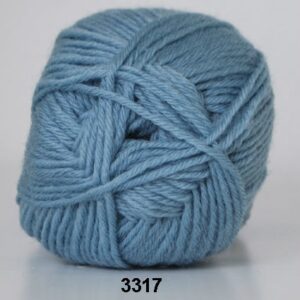 Basic - Strømpegarn - Superwash - fv 3317 Lys Petrol
