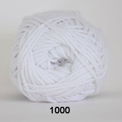 Cotton 8/8 fv 1000 Hvid