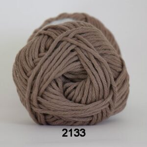Cotton 8/8 fv 2133 Mellem Brun