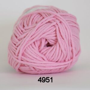 Cotton 8/8 fv 4951 Lyserød