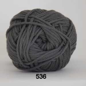 Cotton 8/8 fv 536 Grå