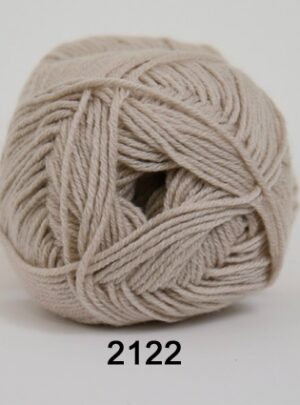 Hjertegarn All Seasons Garn - Merino & Bomuldsgarn - fv 2122 Beige