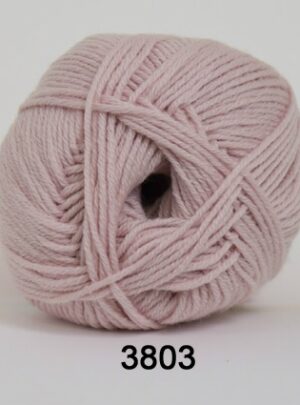 Hjertegarn All Seasons Garn - Merino & Bomuldsgarn - fv 3803 Gammel Rosa