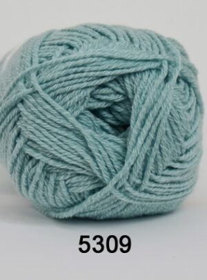 Hjertegarn All Seasons Garn - Merino & Bomuldsgarn - fv 5309 Mint