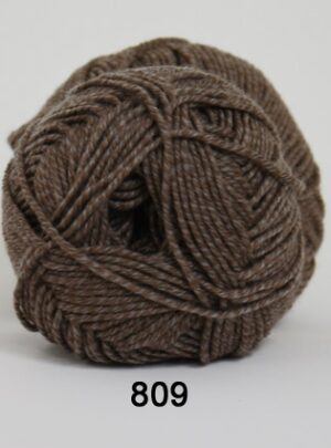 Hjertegarn All Seasons Garn - Merino & Bomuldsgarn - fv 809 Nougat