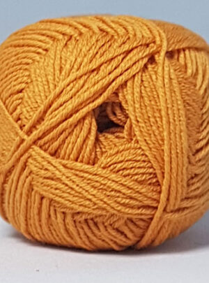 Hjertegarn Lana Cotton 212 - Bomuldsgarn - Merino Garn - fv 3810 Karrygul