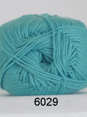 Hjertegarn Lana Cotton 212 - Bomuldsgarn - Merino Garn - fv 6029 Lys Jade Grøn