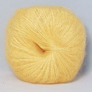 Hjertegarn Silk Kid Mohair Garn - fv 1022 Gul