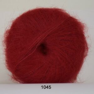 Hjertegarn Silk Kid Mohair Garn - fv 1045 Rød