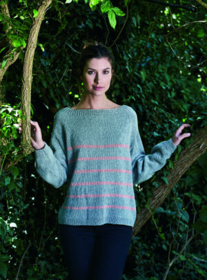 Raglan sweater m/Elvira Zenta garn 893349