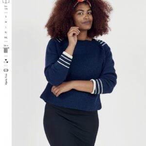 Strikkehæfte 174 model Birthe Maritim sweater