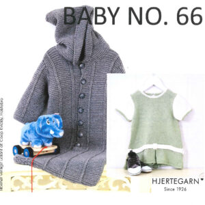Strikkeopskrifter Baby No. 66 Hjertegarn