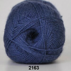 Alpaca 400 - Lama Uldgarn - fv 2163 Kobolt Blå