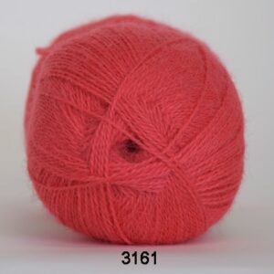 Alpaca 400 - Lama Uldgarn - fv 3161 Hindbær Rød