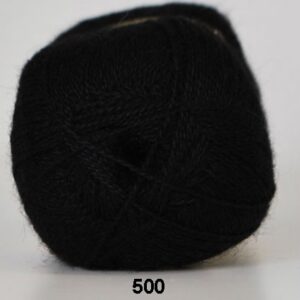 Alpaca 400 - Lama Uldgarn - fv 500 Sort