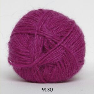 Hjerte Alpaca 100% Alpaca uld fv 9130 Pink