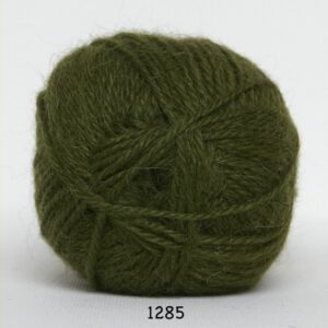 Hjerte Alpaca - Alpaca Uldgarn - fv 1285 Jagt Grøn