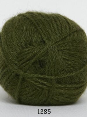 Hjerte Alpaca - Alpaca Uldgarn - fv 1285 Jagt Grøn