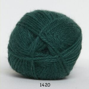 Hjerte Alpaca - Alpaca Uldgarn - fv 1420 Mørk Grøn