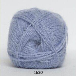 Hjerte Alpaca - Alpaca Uldgarn - fv 1620 Lavendel Blå