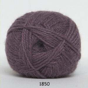 Hjerte Alpaca - Alpaca Uldgarn - fv 1850 Mørk Gammel Rosa