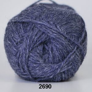 Hjerte Alpaca - Alpaca Uldgarn -fv 2690 Jeans Blå