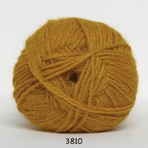 Hjerte Alpaca - Alpaca Uldgarn - fv 3810 Karry Gul
