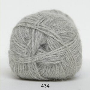 Hjerte Alpaca - Alpaca Uldgarn - fv 434 Lys Grå
