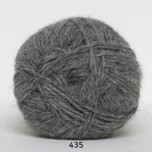 Hjerte Alpaca - Alpaca Uldgarn - fv 435 Grå