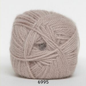 Hjerte Alpaca - Alpaca Uldgarn - fv 6995 Gammel Rosa