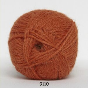 Hjerte Alpaca - Alpaca Uldgarn - fv 9110 Orange