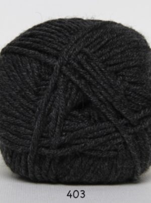 Hjertegarn Extrafine Merino 120 Garn - fv 403 Koksgrå