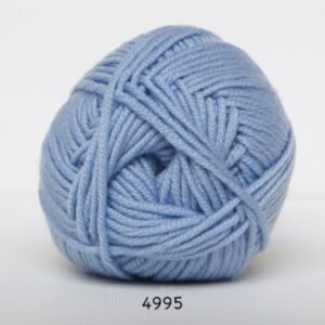 Hjertegarn Extrafine Merino 120 Garn - fv 4995 Lysblå