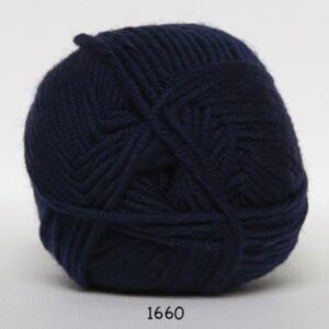 Hjertegarn Extrafine Merino 150 Garn - fv 1660 Mørkblå