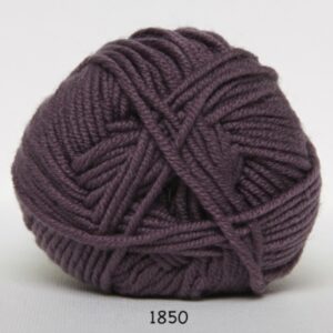 Hjertegarn Extrafine Merino 150 Garn - fv 1850 Mørk Gammelrosa