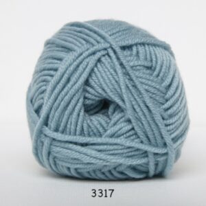 Hjertegarn Extrafine Merino 150 Garn - fv 3317 Pastelblå