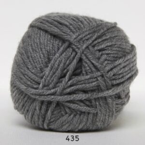 Hjertegarn Extrafine Merino 150 Garn - fv 435 Mellemgrå