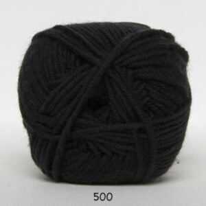 Hjertegarn Extrafine Merino 150 Garn - fv 500 Sort