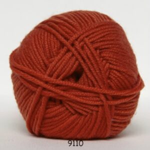 Hjertegarn Extrafine Merino 150 Garn - fv 9110 Orange