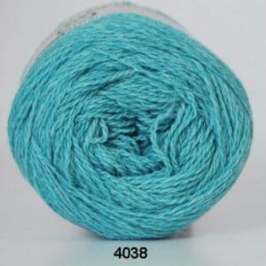 Hjertegarn Organic 350 - Økologisk Merinould Garn - fv 4038 Mint grøn