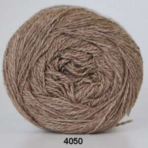 Hjertegarn Organic 350 - Økologisk Merinould Garn - fv 4050 Mørk beige