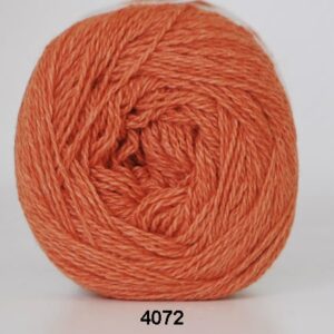 Hjertegarn Organic 350 - Økologisk Merinould Garn - fv 4072 Orange
