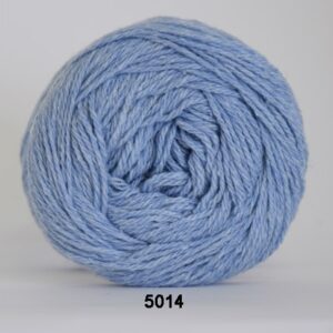Hjertegarn Organic Trio Garn - 5014 Lyse Blå