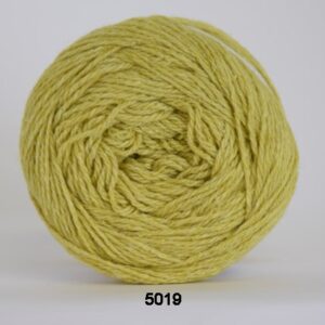 Hjertegarn Organic Trio Garn - fv 5019 Lime Grøn