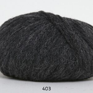 Rustic Lama uldgarn - Baby Alpaca - fv 403 Koks Grå