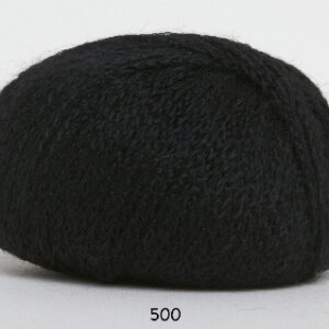 Rustic Lama uldgarn - Baby Alpaca - fv 500 Sort