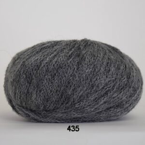Rustic Lama uldgarn - Baby Alpaca - fv 435 Grå