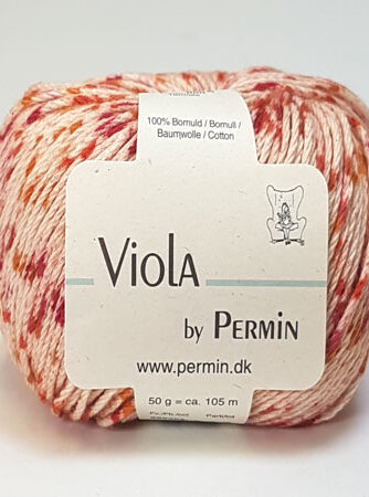 Viola Permin - Flerfarvet Bomuldsgarn - fv 889202